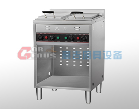 落地型（雙槽）電氣式雙口鍋貼 MHED-2T60F